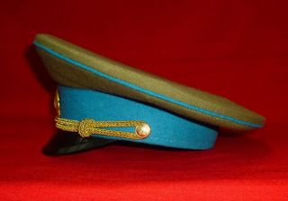 1990 Russian Soviet Air Force Officer Service Uniform Cap Hat USSR 2
