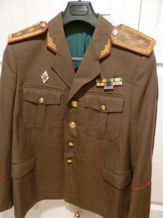 Extra Rare Mongolia Lieutenant - General Uniform Order Medal Award Medal 1970