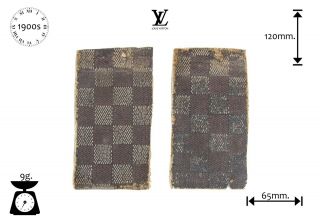 Louis Vuitton Trunk Part 2x Fabric Patch