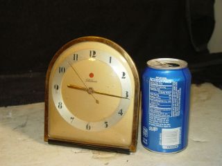 Old Vintage Art Deco Telechron Model 4f67 Table Shelf Mantle Clock 7