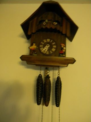 Musical Chalet Cuckoo Clock (parts)
