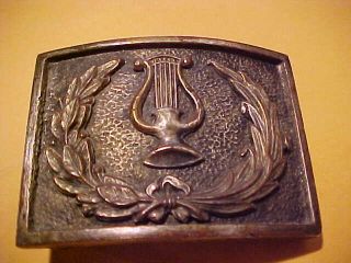 U.  S.  1866 To 1897 Army Musicians Band Belt Buckle