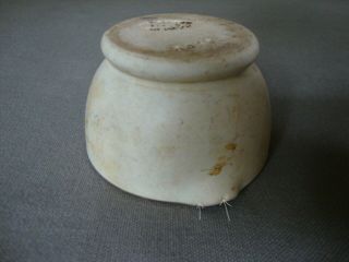 Antique Thomas Maddock & Sons Apothecary Pharmacy Mortar & Pestle Acid Proof 7