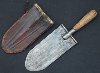 Us Army M - 1873 Entrenching Tool Knife And Scabbard