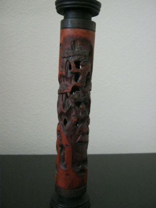 Chinese Wooden Carved Incense Smoker 2