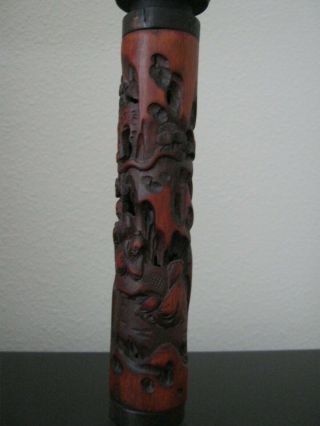 Chinese Wooden Carved Incense Smoker 3