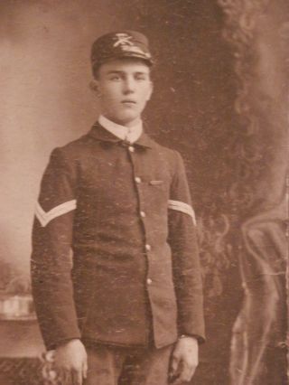OLD ANTIQUE vintage Photograph Photography Military Soldier Photo by J.  S.  Moore 3