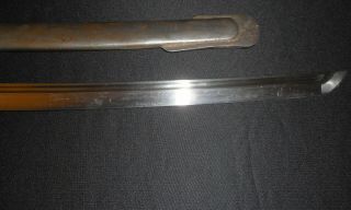 WW2 Japanese NCO Sword - Antique/Old WW II Samurai - WW II - IJA Army Katana/MATCHING 10
