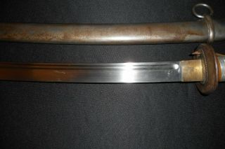 WW2 Japanese NCO Sword - Antique/Old WW II Samurai - WW II - IJA Army Katana/MATCHING 8