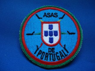 Portugal Portuguese Air Force Asas De Port.  Patch 85mm