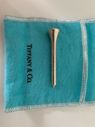 Tiffany And Co.  Makers Sterling Silver Golf Tee 925, .