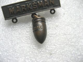 . Antigue Badge MARKSMAN 1896,  named C.  A.  PISCHER 3