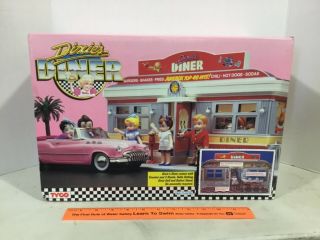 Vintage Tyco Dixie’s Diner Playset Box Is Factory