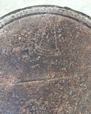 Antique Copper Clad Metal Bowl Arts and Crafts Period Rare 5