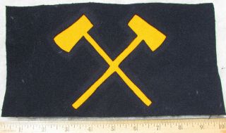 Rare Cavalry Pioneer Chevron For Blue Tunic