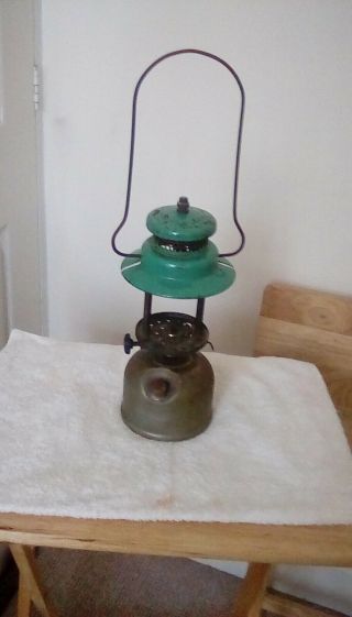 Rare Vintage " Coleman (made In Canada) The Sunshine Of The Night " Oil Lamp