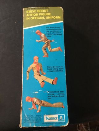 Kenner Steve Scout action figure BSA Boy Scouts L@@K 4