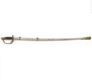 Import U.  S.  Model 1872 Cavalry Saber Sword And Scabbard