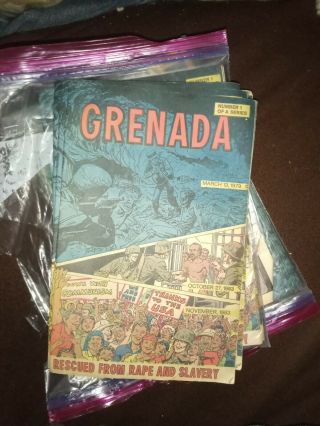 Grenada 1 Cia Comic Book 1983 Anti - Communist Political Propaganda