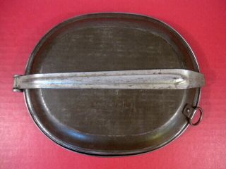 Indian War Us Army Cavlary Pattern 1874 Meat Can Mess Kit 3rd Type Ria - Rare 2