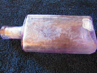 Vintage Lebenbaum Bros.  San Fransisco Ca Drug Bottle 6 inches 3