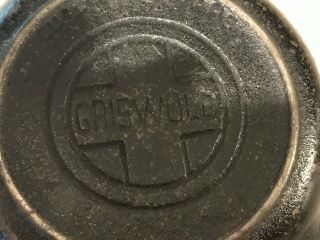 Griswold Quality Ware Miniature Cast Iron Frying Pan Ashtray 4