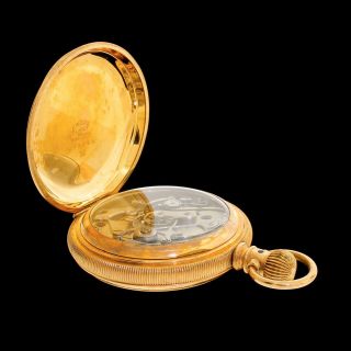 Antique Fancy Dial Single Button Chronograph Pocket Watch 1890 ' s Heuer? Runs NR 3