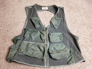 Vintage Usaf Sru - 21/p Survival Vest 80s Size L - Dated 1986