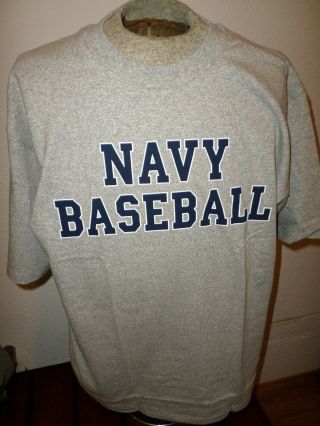U.  S Navy Military Baseball T Shirt X - Large Regular Made In The U.  S.  A