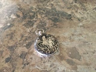 ARNEX Incabloc Sterling Silver Pocket Watch 2