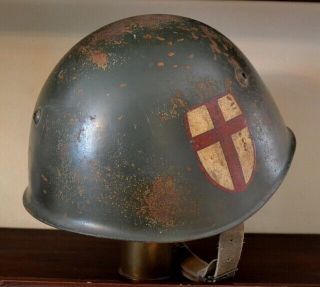 Ww2 Italian royal navy San Giorgio badge m33 HELMET 2