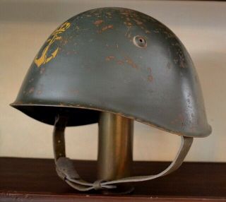 Ww2 Italian royal navy San Giorgio badge m33 HELMET 3