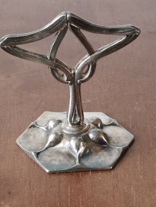 A unusual Art Nouveau or Arts and Crafts Metal Table Decorations/Setting 3