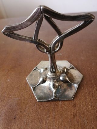 A unusual Art Nouveau or Arts and Crafts Metal Table Decorations/Setting 4