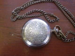 Molnija Ussr Soviet Pocket Watch Molnia