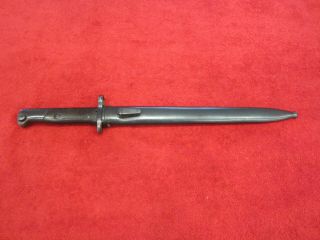 Serbian/yugoslavian Model 1899 Mauser Bayonet W/scabbard