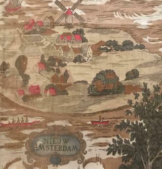 19th Century Roller Printed Cotton Toile De Jouy,  American Or English 88