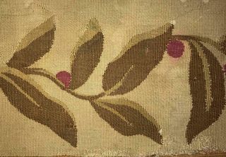 1m LARGE SCALE TIMEWORN 19th CENTURY FRENCH AUBUSSON TAPESTRY FRAGMENT 2