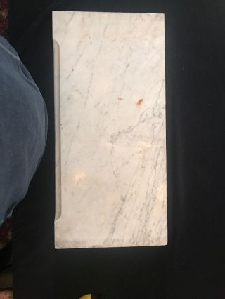 Marble Top For Table Or Dresser.   25 1/8” X 12” X 1”