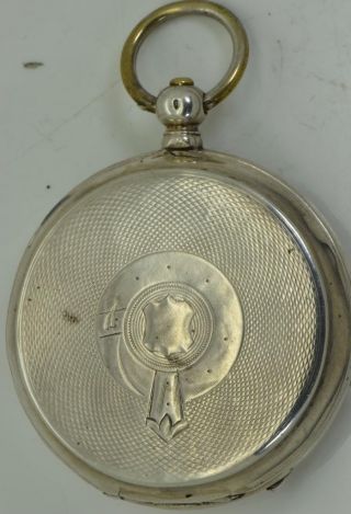 WOW Imperial Russian officer ' s award 84 silver full hunter pocket watch c1898 2