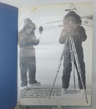 Deep Freeze ' 81 - 25 Years of Operation Deep Freeze Antarctica 1981 US Navy USN 4