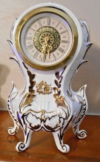 . Miniature Mantle Clock Germany Narco