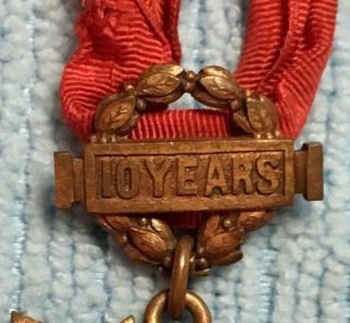 1898 NY Militia Long & Faithful Service Medal by Tiffany Serial rd & Researched 4