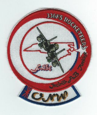1990s 336th Fighter Squadron " Operation Northern Watch " F - 15e Patch