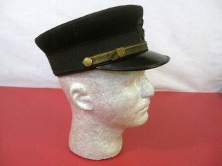 Spanish American War US Navy M1902 Officer Bell Cap Style Hat - Sz 7 - VERY RARE 2