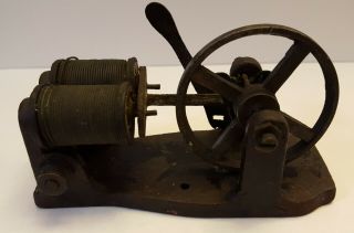 Mesco - 1910 - Antique Toy Flywheel Electric Motor Engine 1013