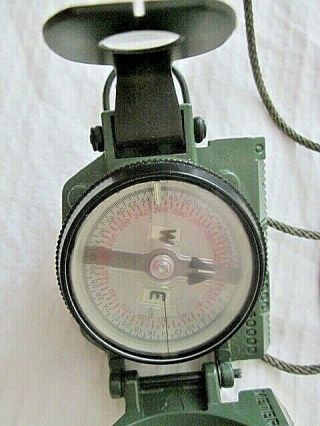 Sandy 183 Us Army Military Compass 3/8/89 Stocker & Yale Magnetic
