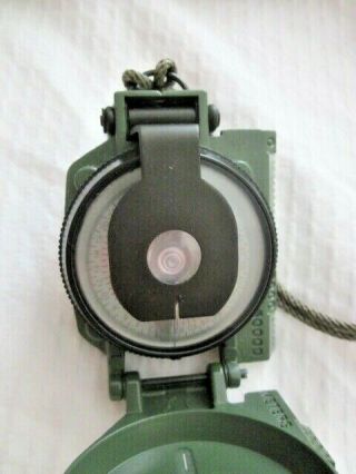 SANDY 183 US ARMY MILITARY COMPASS 3/8/89 STOCKER & YALE MAGNETIC 5