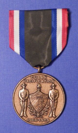 United States Cuban Pacification Medal Army  S8341