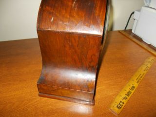 1920 ' s GERMAN ART DECO 8 DAY WESTMINSTER CHIME MANTEL CLOCK,  PARTS/RESTORE 7